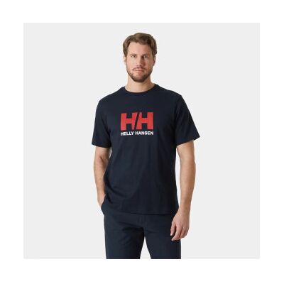 Helly Hansen para homem. 54596 T-shirt Logo 3.0 navy (S), Casual, Algodão, Manga curta, Marinho Helly Hansen para homem. 54596 T-shirt Logo 3.0 navy (S), Casual, Algodão, Manga curta, Marinho