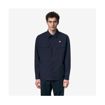 K-way para homem. K5138MW Camisa Umbert Stretch 2Layers azul-marinho (XL), Casual, Poliéster K-way para homem. K5138MW Camisa Umbert Stretch 2Layers azul-marinho (XL), Casual, Poliéster