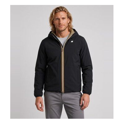 K-way para homem. K6128VW Jaqueta Reversível Jack St Warm Double preto, verde (S), Casual, Náilon K-way para homem. K6128VW Jaqueta Reversível Jack St Warm Double preto, verde (S), Casual, Náilon