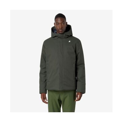 K-way para homem. K8133DW Casaco Jacko Twill Marmotta verde (XXL), Casual, Poliéster K-way para homem. K8133DW Casaco Jacko Twill Marmotta verde (XXL), Casual, Poliéster