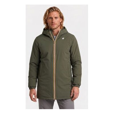 K-way para homem. K6128WW Jaqueta Reversível Jacob St Warm Double verde, cinza (XL), Casual, Náilon K-way para homem. K6128WW Jaqueta Reversível Jacob St Warm Double verde, cinza (XL), Casual, Náilon