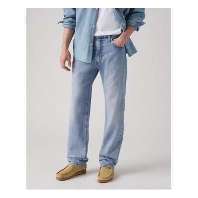Levis para homem. 000LO-0009 Calças de ganga 555 Relaxed Straight blue (33/30), Azul, Casual, Algodão, Denim Levis para homem. 000LO-0009 Calças de ganga 555 Relaxed Straight blue (33/30), Azul, Casual, Algodão, Denim