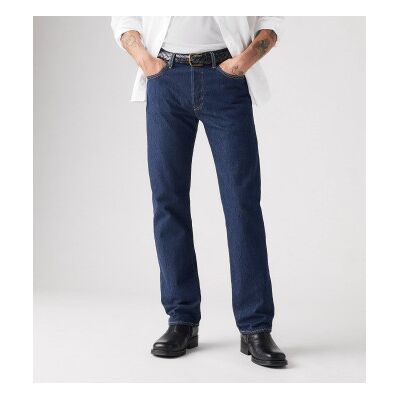 Levis para homem. 00501-0101 Jeans 501 Original Onewash marinha (33/32), Casual, Algodão, Denim, Sustentável, Marinho Levis para homem. 00501-0101 Jeans 501 Original Onewash marinha (33/32), Casual, Algodão, Denim, Sustentável, Marinho