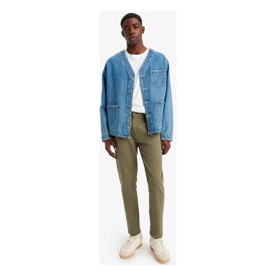Levis para homem. 17196-0001 Xx Chino Standard Taper Trousers verde (33/32), Casual, Algodão Levis para homem. 17196-0001 Xx Chino Standard Taper Trousers verde (33/32), Casual, Algodão