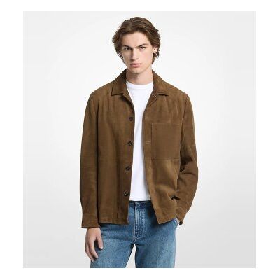 Michael Kors para homem. CF680BI4R4 Casaco de camurça castanho (XL), Marrom, Casual Michael Kors para homem. CF680BI4R4 Casaco de camurça castanho (XL), Marrom, Casual