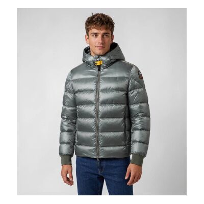 Parajumpers para homem. 26WMPMPUSX13 Jaqueta Pharrell verde azulado (L), Casual, Poliéster Parajumpers para homem. 26WMPMPUSX13 Jaqueta Pharrell verde azulado (L), Casual, Poliéster