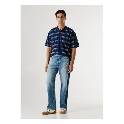 Pepe Jeans para homem. PM2084537 Calças de ganga azuis Bexley descontraídas (34/32), Azul, Casual, Algodão, Denim Pepe Jeans para homem. PM2084537 Calças de ganga azuis Bexley descontraídas (34/32), Azul, Casual, Algodão, Denim