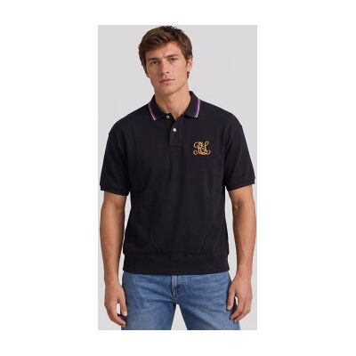 Polo Ralph Lauren para homem. 710B28617004 Polo Relaxed Fit Crest preto (S), Casual, Algodão, Manga curta Polo Ralph Lauren para homem. 710B28617004 Polo Relaxed Fit Crest preto (S), Casual, Algodão, Manga curta