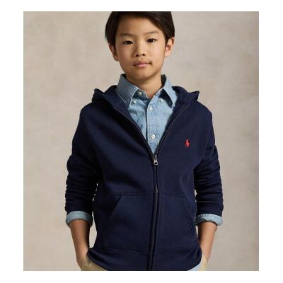 Polo Ralph Lauren para menino. 323547626001 Camisola de lã e algodão azul com capuz ((S) 6/7años= 136/138cm), Casual, Marinho, moda infantil Polo Ralph Lauren para menino. 323547626001 Camisola de lã e algodão azul com capuz ((S) 6/7años= 136/138cm), Casual, Marinho, moda infantil