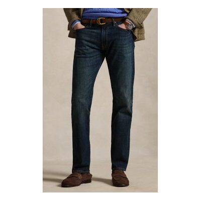 Polo Ralph Lauren para homem. 710982494001 Jeans Hampton elásticos Straight Fit azul (40/34), Casual, Algodão, Denim Polo Ralph Lauren para homem. 710982494001 Jeans Hampton elásticos Straight Fit azul (40/34), Casual, Algodão, Denim