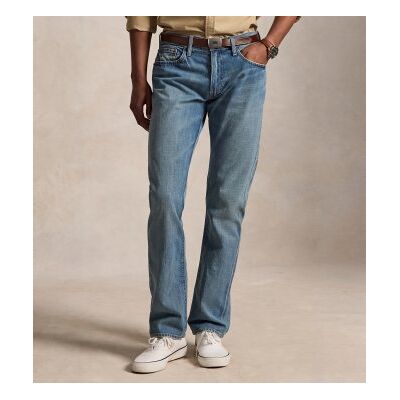 Polo Ralph Lauren para homem. 710B21047001 Jeans Hampton Straight Fit azul (30/32), Casual, Algodão, Denim Polo Ralph Lauren para homem. 710B21047001 Jeans Hampton Straight Fit azul (30/32), Casual, Algodão, Denim
