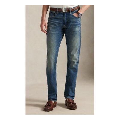Polo Ralph Lauren para homem. 710B17003001 Calça Jeans Sullivan Stretch Slim Fit azul (34/32), Casual, Algodão, Denim Polo Ralph Lauren para homem. 710B17003001 Calça Jeans Sullivan Stretch Slim Fit azul (34/32), Casual, Algodão, Denim