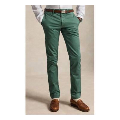 Polo Ralph Lauren para homem. 710704176061 Calça chino Slim Fit elástica verde (40/34), Casual, Algodão Polo Ralph Lauren para homem. 710704176061 Calça chino Slim Fit elástica verde (40/34), Casual, Algodão