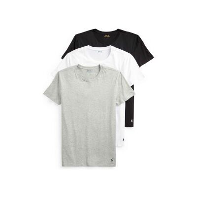 Polo Ralph Lauren para homem. 714830304002 Conjunto de 3 t-shirts com gola redonda em branco, cinzento e azul-marinho (M), Homewear, Cinza, Polo Ralph Lauren para homem. 714830304002 Conjunto de 3 t-shirts com gola redonda em branco, cinzento e azul-marinho (M), Homewear, Cinza,