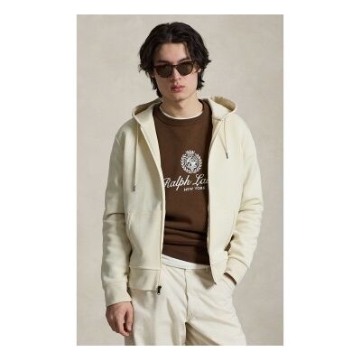 Polo Ralph Lauren para homem. 710881517510 Moletom de malha dupla e fecho bege (XL), Casual, Algodão, Manga comprida Polo Ralph Lauren para homem. 710881517510 Moletom de malha dupla e fecho bege (XL), Casual, Algodão, Manga comprida