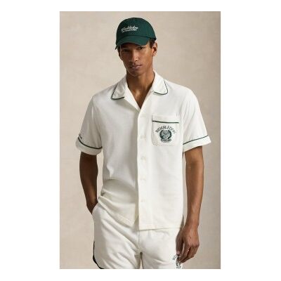 Polo Ralph Lauren para homem. 710B16079001 Camisa desportiva branca (XL), Branco, Casual, Algodão, Manga curta Polo Ralph Lauren para homem. 710B16079001 Camisa desportiva branca (XL), Branco, Casual, Algodão, Manga curta