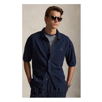 Polo Ralph Lauren para homem. 710B18514003 Camisa Sport marinho (M), Casual, Algodão, Manga curta Polo Ralph Lauren para homem. 710B18514003 Camisa Sport marinho (M), Casual, Algodão, Manga curta