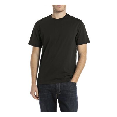 Replay para homem. M3284.000.22662 T-shirt Open End Dry Hand preta (S), Preto, Casual, Algodão, Manga curta Replay para homem. M3284.000.22662 T-shirt Open End Dry Hand preta (S), Preto, Casual, Algodão, Manga curta