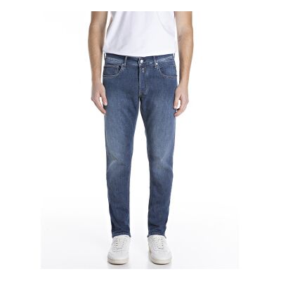 Replay para homem. M1008J.000.785154 Calças de ganga azuis (30/32), Azul, Algodão, Denim Replay para homem. M1008J.000.785154 Calças de ganga azuis (30/32), Azul, Algodão, Denim