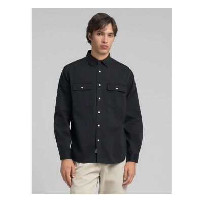 Replay para homem. M4147.000.84762G Camisola Oxford preta (L), Preto, Casual, Algodão, Manga curta Replay para homem. M4147.000.84762G Camisola Oxford preta (L), Preto, Casual, Algodão, Manga curta