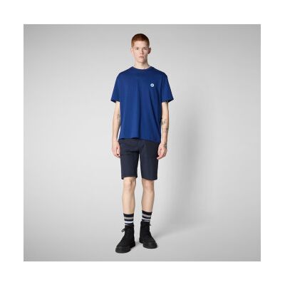 Save The Duck para homem. DT1709M-BESY20 T-shirt Caius azul (M), Casual, Algodão, Manga curta Save The Duck para homem. DT1709M-BESY20 T-shirt Caius azul (M), Casual, Algodão, Manga curta