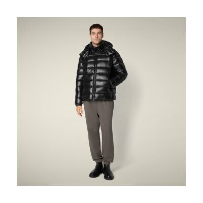 Save The Duck para homem. D31653M-LOVE21 Casaco Florian preto (L), Casual, Sustentável, Nylon reciclado Save The Duck para homem. D31653M-LOVE21 Casaco Florian preto (L), Casual, Sustentável, Nylon reciclado
