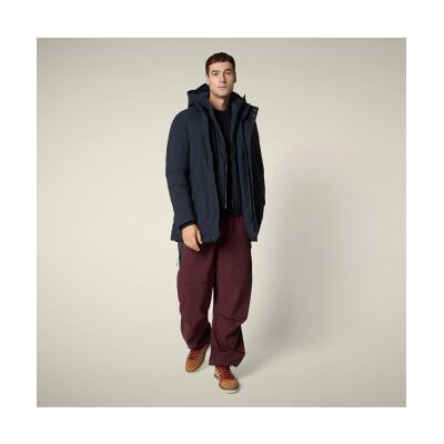 Save The Duck para homem. D41448M-MATT21 Parka Sesle azul (M), Casual, Sustentável, Nylon reciclado Save The Duck para homem. D41448M-MATT21 Parka Sesle azul (M), Casual, Sustentável, Nylon reciclado