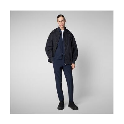 Save The Duck para homem. DF1643M-RETY20 Casaco Tulio azul-marinho (M), Casual, Náilon, Manga comprida Save The Duck para homem. DF1643M-RETY20 Casaco Tulio azul-marinho (M), Casual, Náilon, Manga comprida