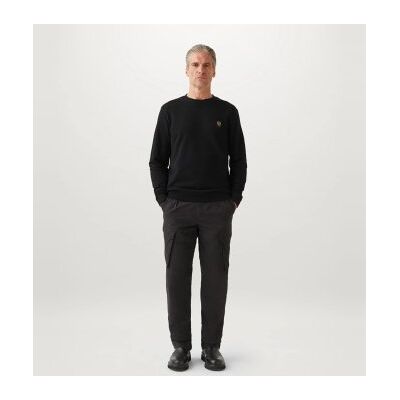 Belstaff para homem. 106568 Camisola preta (M), Preto, Casual, Algodão Belstaff para homem. 106568 Camisola preta (M), Preto, Casual, Algodão