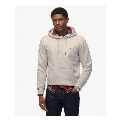 Superdry para homem. M2014404A Casaco com capuz com logótipo essencial HB cinzento (XXL), Casual, Cinza, Algodão Superdry para homem. M2014404A Casaco com capuz com logótipo essencial HB cinzento (XXL), Casual, Cinza, Algodão