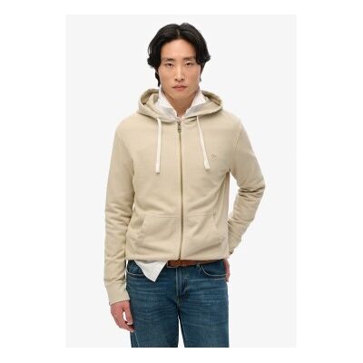 Superdry para homem. M2014170A Casaco com capuz com fecho Essential beige Essential beige (3XL), Bege, Casual, Algodão Superdry para homem. M2014170A Casaco com capuz com fecho Essential beige Essential beige (3XL), Bege, Casual, Algodão