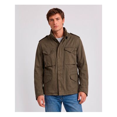 Ten c para homem. 26WTCUB04046 Casaco Field verde (50), Casual, Poliéster Ten c para homem. 26WTCUB04046 Casaco Field verde (50), Casual, Poliéster