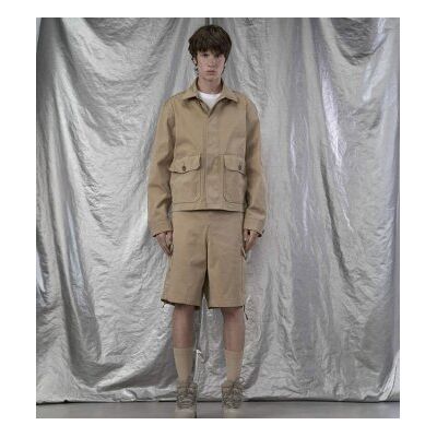 Ten c para homem. 26CTCUC04107 Casaco Foyle cinzento (46), Casual, Poliéster, Taupe Ten c para homem. 26CTCUC04107 Casaco Foyle cinzento (46), Casual, Poliéster, Taupe
