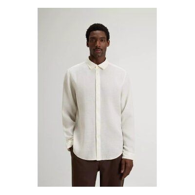 Woolrich para homem. CFWOSI2013MRUT5284 Camisa de linho branca (L), Branco, Bege, Casual, Manga comprida Woolrich para homem. CFWOSI2013MRUT5284 Camisa de linho branca (L), Branco, Bege, Casual, Manga comprida