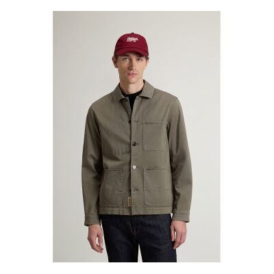 Woolrich para homem. CFWOOS2042MRUT5262 Casaco de camisa Chore verde-oliva (XL), Casual, Algodão Woolrich para homem. CFWOOS2042MRUT5262 Casaco de camisa Chore verde-oliva (XL), Casual, Algodão