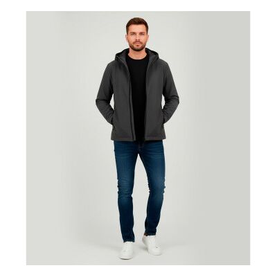 Woolrich para homem. CFWOOU1047MRUT3496 Casaco Pacific Soft Shell preto (XL), Casual, Poliamida Woolrich para homem. CFWOOU1047MRUT3496 Casaco Pacific Soft Shell preto (XL), Casual, Poliamida