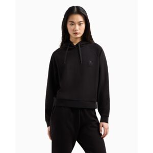 Armani Exchange XW000827AF13397UC001 Moletom com Logo Preto - Moletom Armani Exchange XW000827AF13397UC001 Moletom com Logo Preto - Moletom