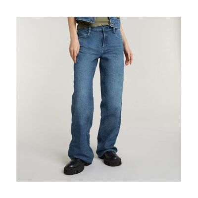 G-Star para mulher. D22889-D436-D331 Calças de ganga Judee Cintura baixa azul solto (29/32), Casual, Algodão, Denim G-Star para mulher. D22889-D436-D331 Calças de ganga Judee Cintura baixa azul solto (29/32), Casual, Algodão, Denim