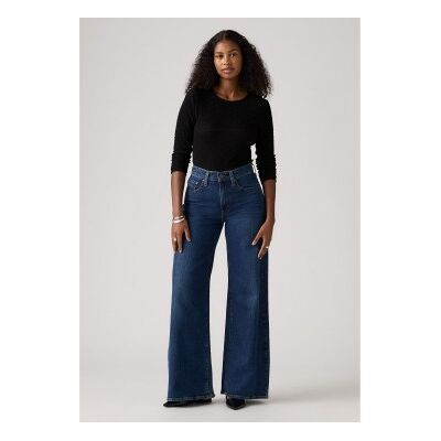 Levis para mulher. 0039B-0004 Calças de ganga 728 perna larga azul (27/30), Casual, Algodão, Denim Levis para mulher. 0039B-0004 Calças de ganga 728 perna larga azul (27/30), Casual, Algodão, Denim