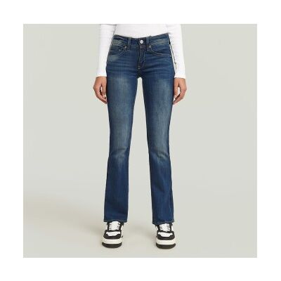 G-Star para mulher. D27286-6553-89 Calças de ganga Midge Bootcut azul (29/30), Casual, Denim, Algodão orgânico, Sustentável G-Star para mulher. D27286-6553-89 Calças de ganga Midge Bootcut azul (29/30), Casual, Denim, Algodão orgânico, Sustentável
