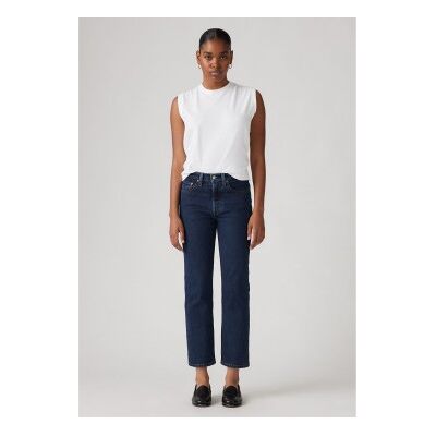 Levis para mulher. 36200-0179 Jeans 501 Crop Salsa Stonewash navy (29/26), Azul, Casual, Algodão, Denim, Sustentável Levis para mulher. 36200-0179 Jeans 501 Crop Salsa Stonewash navy (29/26), Azul, Casual, Algodão, Denim, Sustentável
