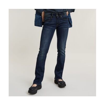 G-Star para mulher. D01896-6553-89 Calças de ganga Midge Bootcut azuis (29/32), Azul, Casual, Algodão, Denim G-Star para mulher. D01896-6553-89 Calças de ganga Midge Bootcut azuis (29/32), Azul, Casual, Algodão, Denim
