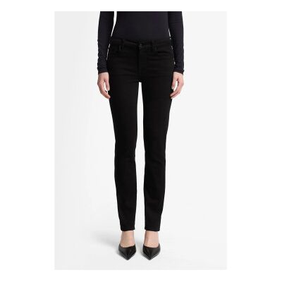 7 For All Mankind para mulher. 7U012C43ACK Calças de ganga Roxanne pretas (25), Preto, Casual, Algodão 7 For All Mankind para mulher. 7U012C43ACK Calças de ganga Roxanne pretas (25), Preto, Casual, Algodão