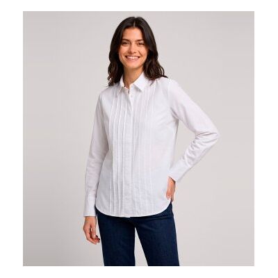 Barbour para mulher. LSH1771 Camisa Adalyn branco (S), Casual, Algodão, Manga comprida Barbour para mulher. LSH1771 Camisa Adalyn branco (S), Casual, Algodão, Manga comprida