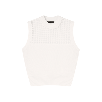 A X Armani Exchange para mulher. XW001906AF21574U1003 Top De Malha Fina branco (XS), Casual, Algodão A X Armani Exchange para mulher. XW001906AF21574U1003 Top De Malha Fina branco (XS), Casual, Algodão