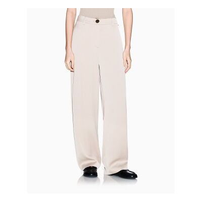 A X Armani Exchange para mulher. XW002280AF21553U6223 Calças rectas bege (M), Casual, Clássico, Poliéster A X Armani Exchange para mulher. XW002280AF21553U6223 Calças rectas bege (M), Casual, Clássico, Poliéster