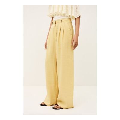 BA&SH; para mulher. 1E26DEAN calças rectas Deana amarelo (40), Casual, Modal BA&SH; para mulher. 1E26DEAN calças rectas Deana amarelo (40), Casual, Modal