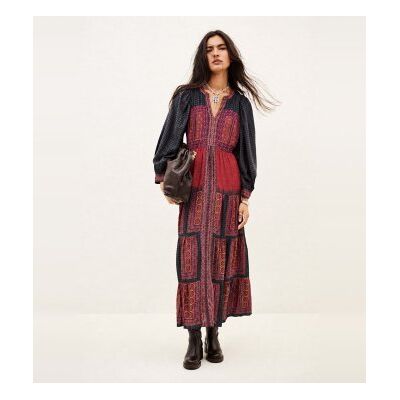 BA&SH; para mulher. 1H26OLLY Vestido Olly multicolor (38), Casual, Viscoso, Manga comprida BA&SH; para mulher. 1H26OLLY Vestido Olly multicolor (38), Casual, Viscoso, Manga comprida