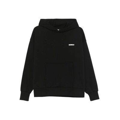 Barrow unisex. S5BWUAHS151 Sweatshirt Logo Bear preto (XL), Casual, Algodão, Manga comprida Barrow unisex. S5BWUAHS151 Sweatshirt Logo Bear preto (XL), Casual, Algodão, Manga comprida