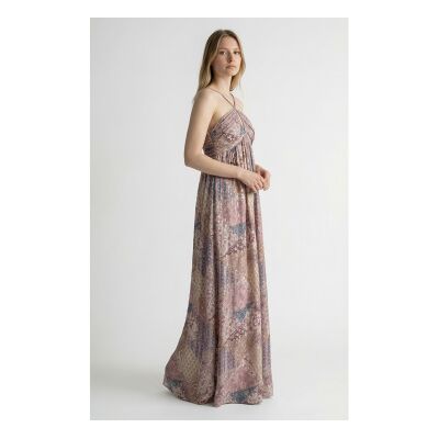 BA&SH; para mulher. 1E26PIET Vestido Pietra multicolorido (40), Casual, Viscoso BA&SH; para mulher. 1E26PIET Vestido Pietra multicolorido (40), Casual, Viscoso
